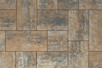 Тротуарная плитка Stellard Мозаика XL Color mix Каньон 60