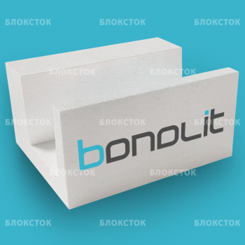 Газосиликатные U-блоки (П-блоки) Бонолит 500х250х400, D500