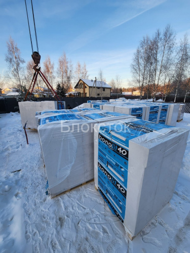 Пеноблоки стеновые Бонолит Малоярославец 625x200x250, D600
